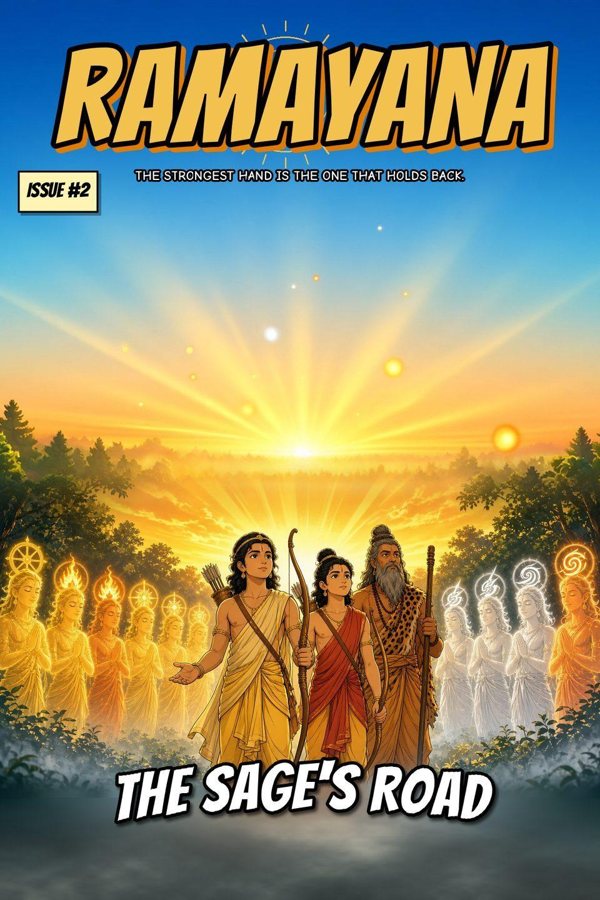Cover of issue 2, The Sage's Road